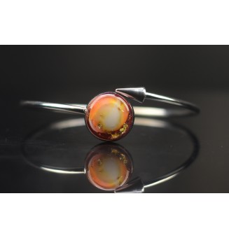 Bracelet pliable en acier...