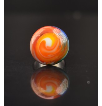 Bague réglable en Verre...