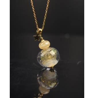 Collier long – Perles...