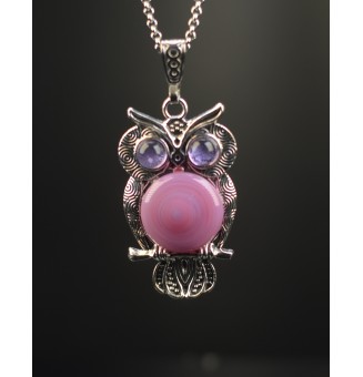 collier hibou 50+ 3 cm...