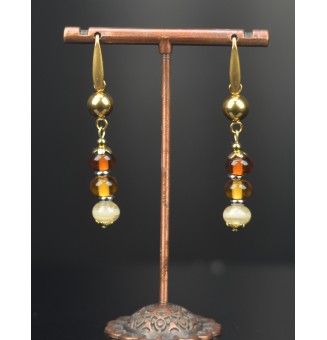 Boucles d’oreilles dégradé...