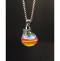 Collier "multicolore" en...