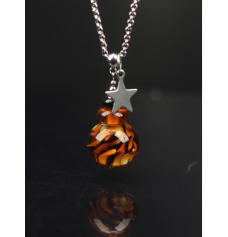 Collier long  & perle de...