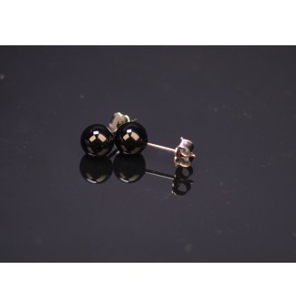 puces d'oreilles noires 6,5...