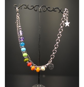 Bracelet multi-rangs en...