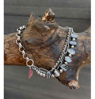 Bracelet multi-rangs en...