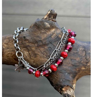 Bracelet multi-rangs en...