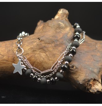 Bracelet multi-rangs en...