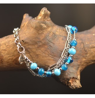 Bracelet multi-rangs en...