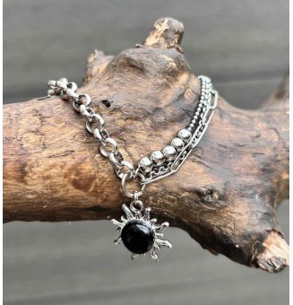 Bracelet multi-chaînes en...