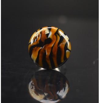 cabochon artisanal en verre...