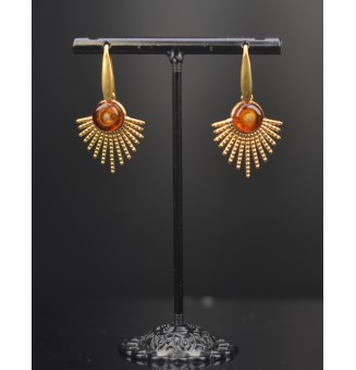 Boucles d’oreilles demi...