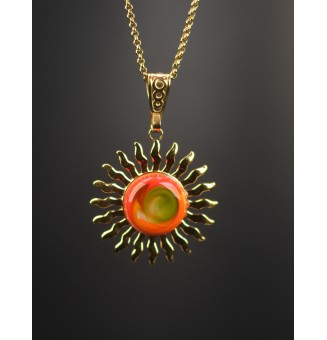 Collier Soleil MULTICOLORE...