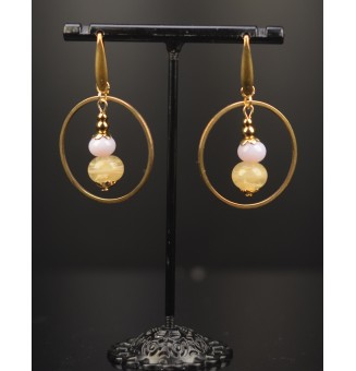 Boucles d’oreilles en...