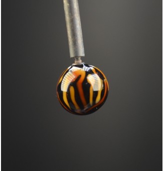 Perle à visser LEOPARD pour collier ou tout support m2.5 (support non fourni)