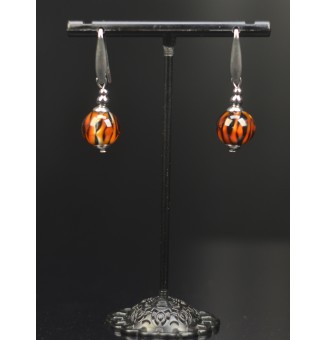 Boucles d’oreilles Léopard...