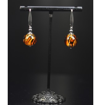 Boucles d’oreilles Léopard...