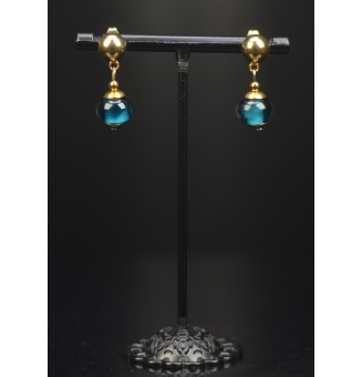 Boucles d’oreilles en verre...
