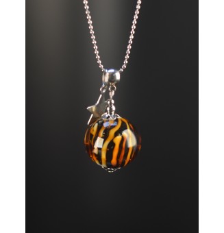 Collier long & perle de...