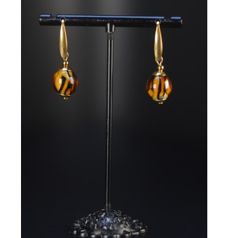 Boucles d’oreilles Léopard...