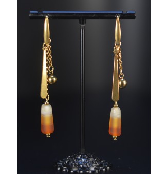 Boucles d’oreilles dégradé...