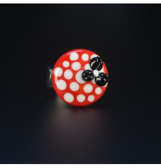 Bague en Verre Filé au...