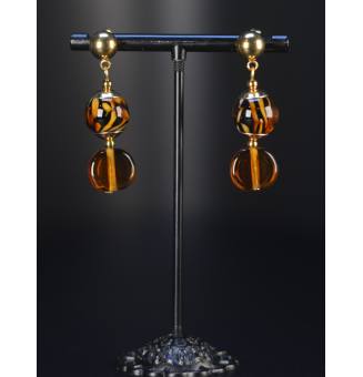 Boucles d’oreilles léopard...