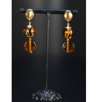 Boucles d’oreilles léopard...