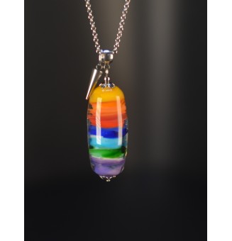 Collier multicolore en...