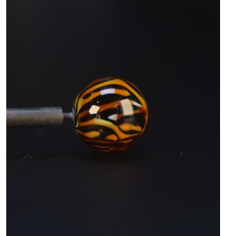 Perle à visser LEOPARD pour collier ou tout support m2.5 (support non fourni)