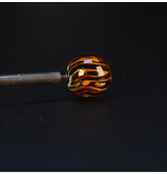 Perle à visser LEOPARD pour collier ou tout support m2.5 (support non fourni)