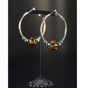 Créoles Léopard Dorées –...