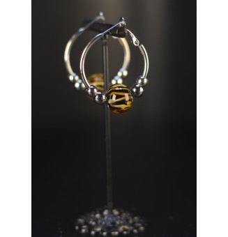 Créoles Léopard Dorées 3...