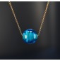 Collier BLEU VERT – Perle...