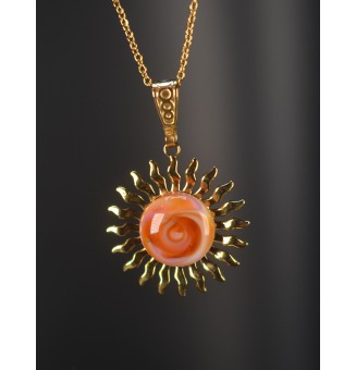 Collier Soleil MULTICOLORE...