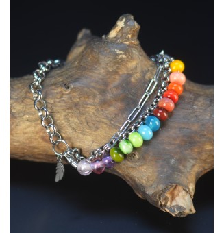 Bracelet Multi-Rangs...