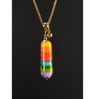 Collier multicolore en...