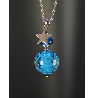 Collier long TURQUOISE  en...