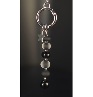 Collier Modulable Noir –...