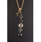 Collier Noir Élégance –...