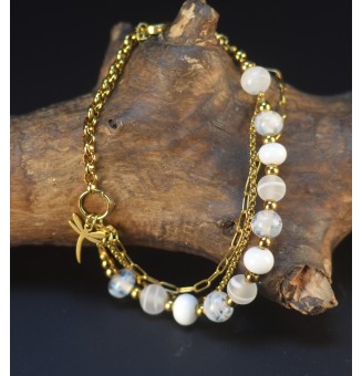 Bracelet multi-rangs en...