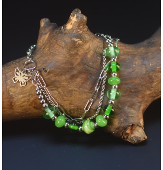 Bracelet Multirangs  &...