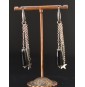 Boucles d’oreilles noires –...