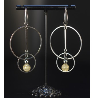 Boucles d’Oreilles Ivoire...