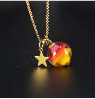 Collier Long multicoloreen...