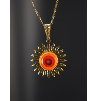 Collier Soleil – Cabochon...