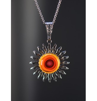 Collier Soleil – Cabochon...