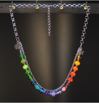 Collier Multi-Rangs...