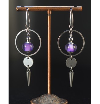 Boucles d’oreilles en...