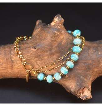 Bracelet Multirangs  &...